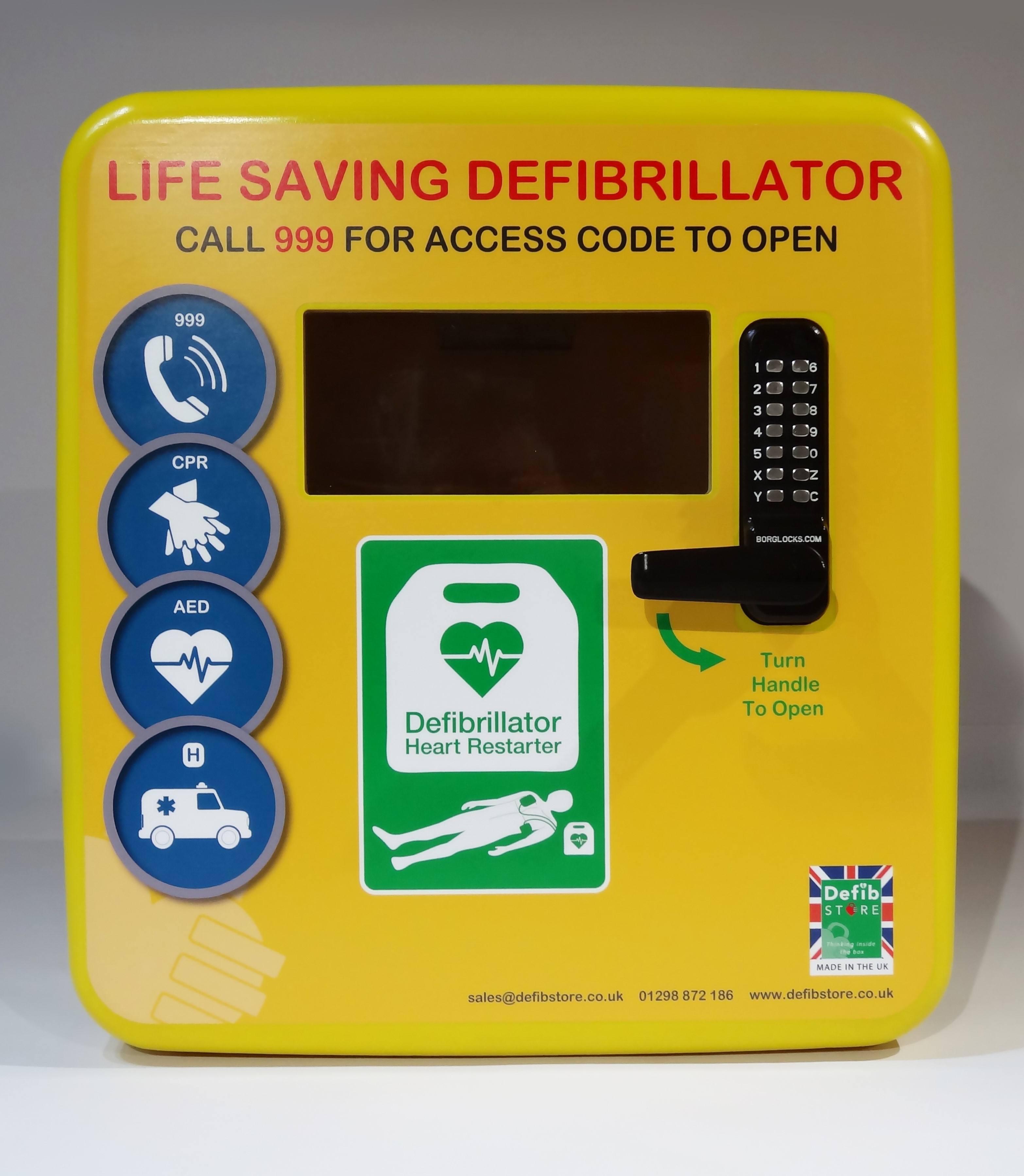 How to use a defibrillator & help save a life. First Aid Training